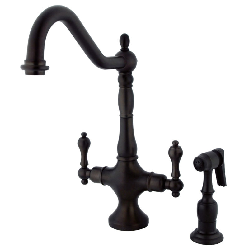 Kingston Brass Heritage Kitchen Faucet & Reviews Wayfair